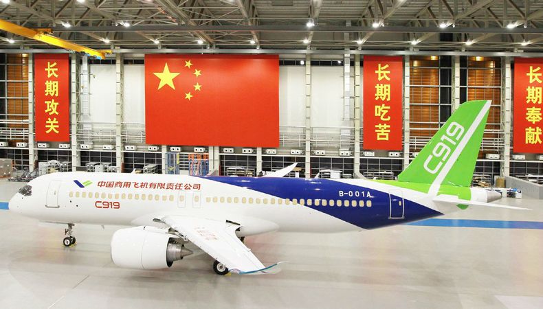 中國商飛民用飛機(jī)